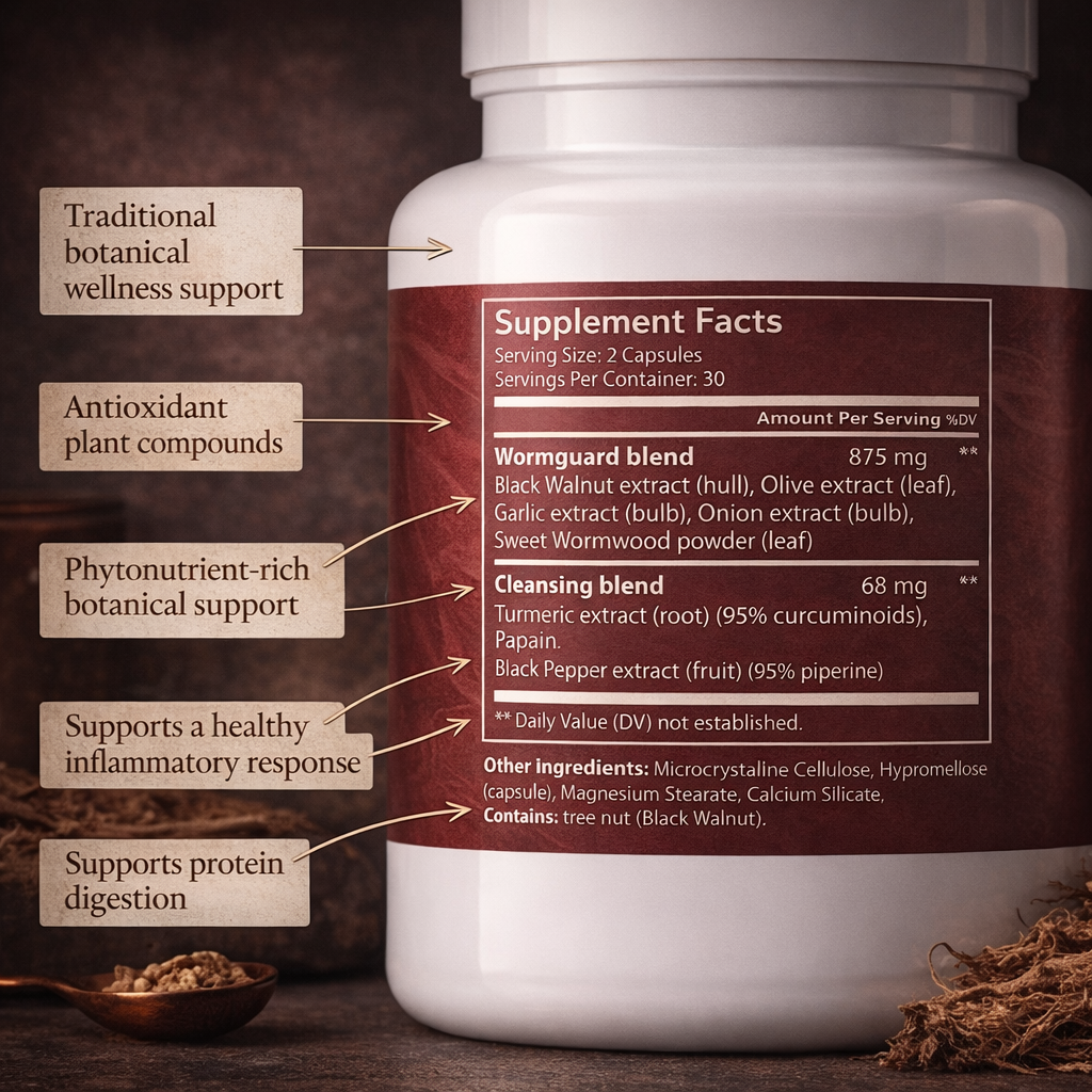 BITTERROOT PARASITE CLEANSE